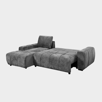 Lora Sofa Bed Graphite Left Hand Facing Corner
