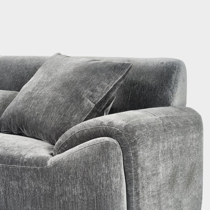 Modena Sofa Charcoal Left Hand Corner