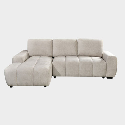 Lora Sofa Bed Beige Left Hand Facing Corner
