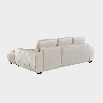 Lora Sofa Bed Beige Left Hand Facing Corner