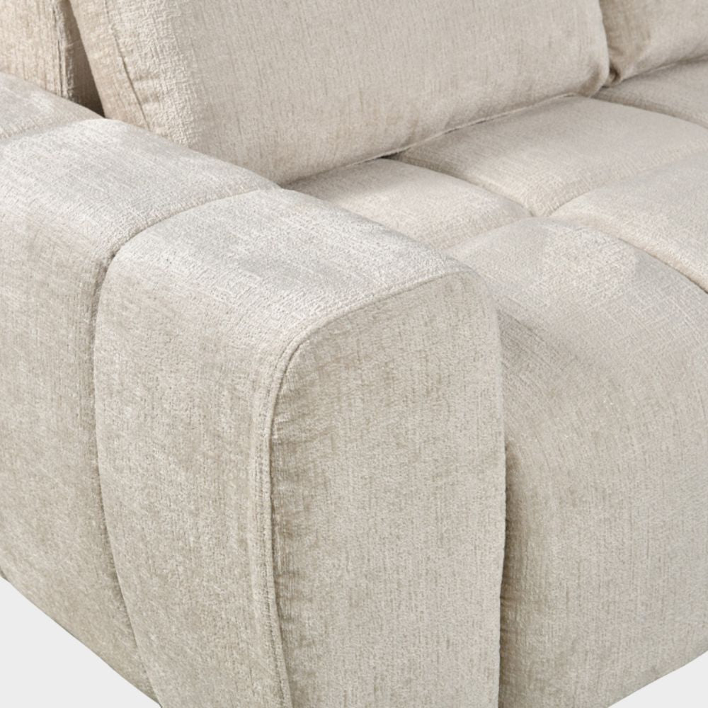 Lora Sofa Bed Beige Right Hand Facing Corner