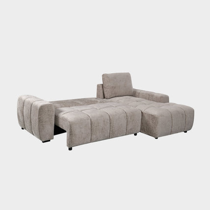 Lora Sofa Bed Mushroom Right Hand Facing Corner