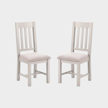 Richmond Set of 2 Dining Chairs Elephant Grey