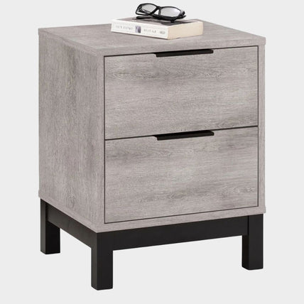 Bali Bedside 1 Drawer Grey Oak