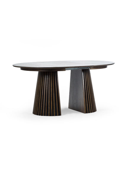 Annika Extending Dining Table Dark Brown