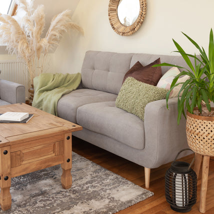 Aurora Sofa Grey 3 Seater