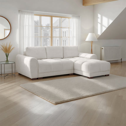Azzuro Sofa Bed Cream Universal Corner