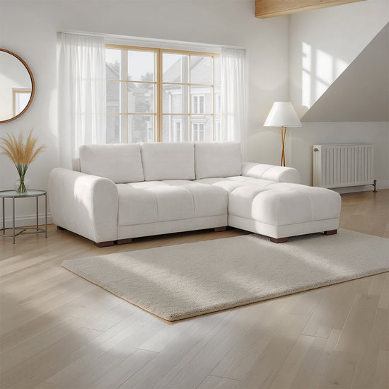 Azzuro Sofa Bed Cream Universal Corner