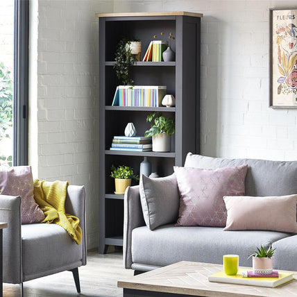 Bee Bookcase Grey Oak