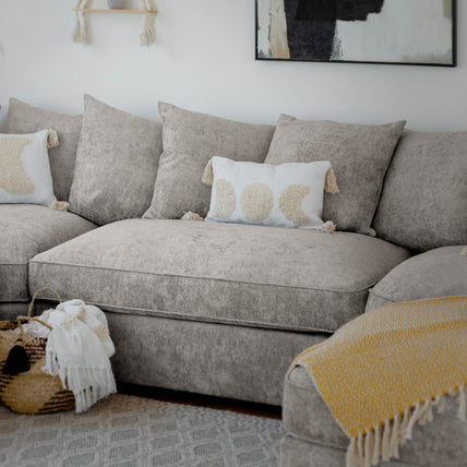 Bishop Scatterback Sofa Truffle U Shape Corner