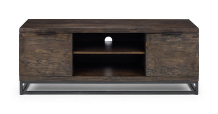 Britta Tv Unit Dark Oak & Metal