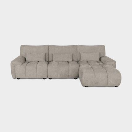 Poppy Sofa Mushroom Right Hand Facing Corner