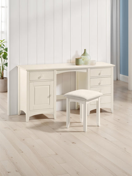 Cabana Dressing Table Stone White