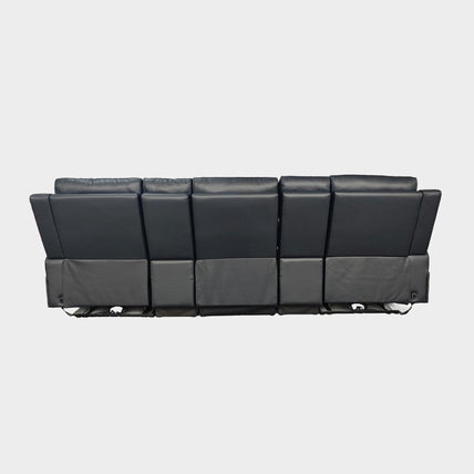 Cedar Electric Recliner Cinema Sofa 3 Seater Black