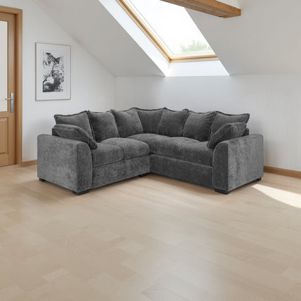 Colbee Sofa Grey Large Corner