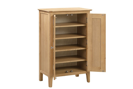 Cole Shoe Cupboard Oak