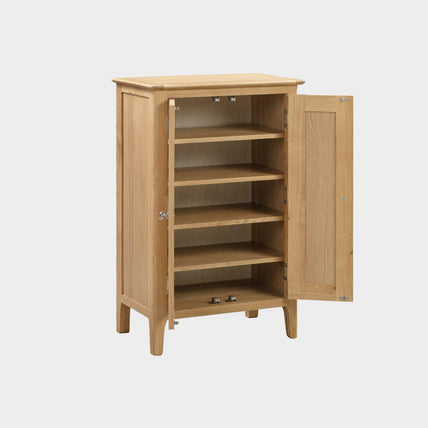Cole Shoe Cupboard Oak
