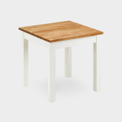 Connie Lamp Table Ivory/Oak