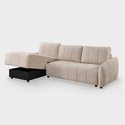 Evara Sofa Bed Universal Corner Beige