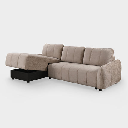 Evara Sofa Bed Universal Corner Mushroom