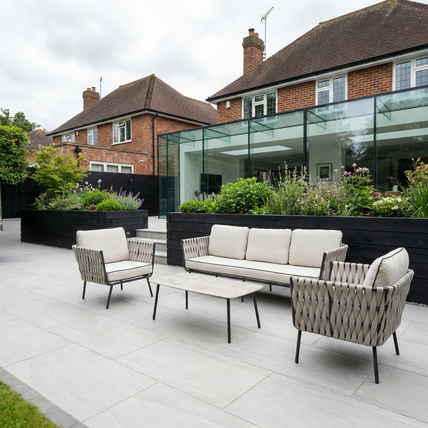 Falmouth Grey Garden Set