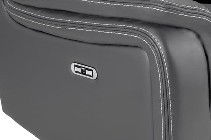 Galaxy Tech Recliner Sofa Grey Armchair