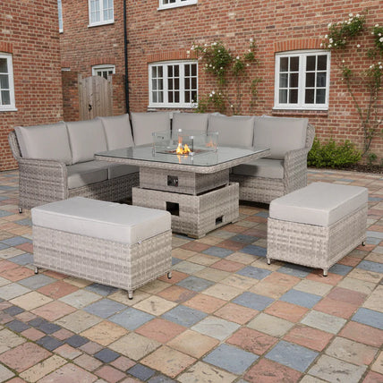 Padstow Grey Garden Set
