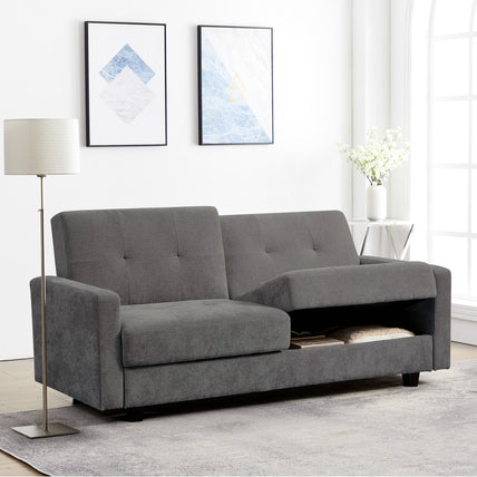 Hive Sofa Bed Dark Grey 3 Seater