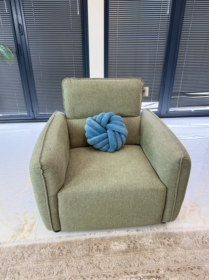 Ascot Sofa Green Armchair