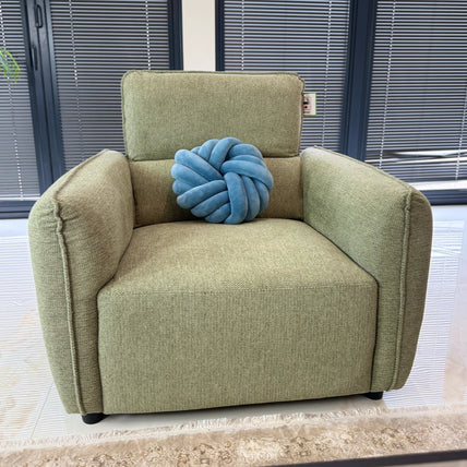 Ascot Sofa Green Armchair