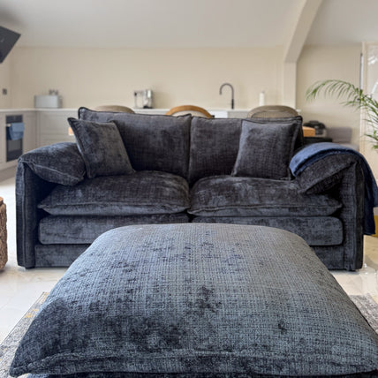 Solaya Sofa Black 3 Seater