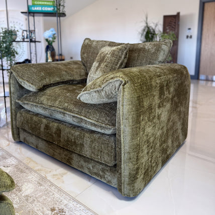 Solaya Sofa Green Armchair