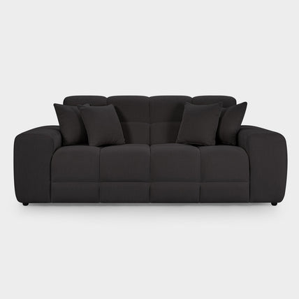 Jacob Sofa 3 Seater Black