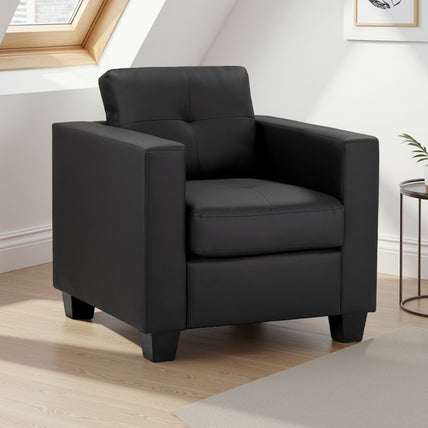 Jerry Sofa Black Armchair