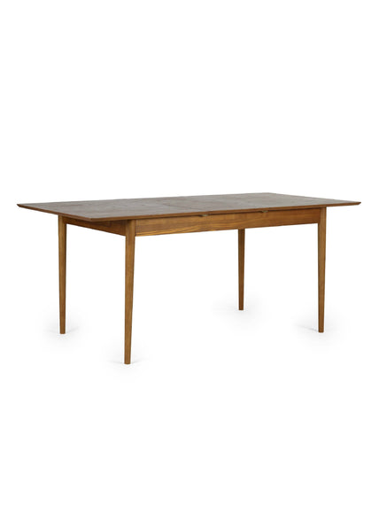Leif Extending Dining Table With 2 Drawers Ash