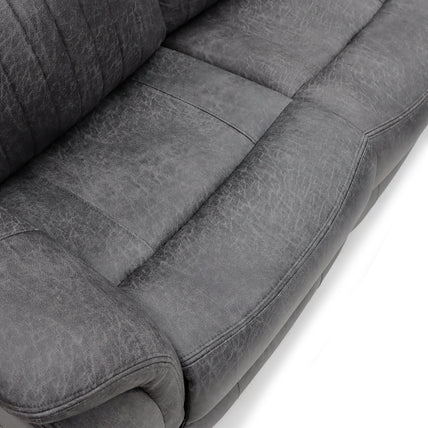 Leon Electric Recliner Sofa Grey 2 Seater