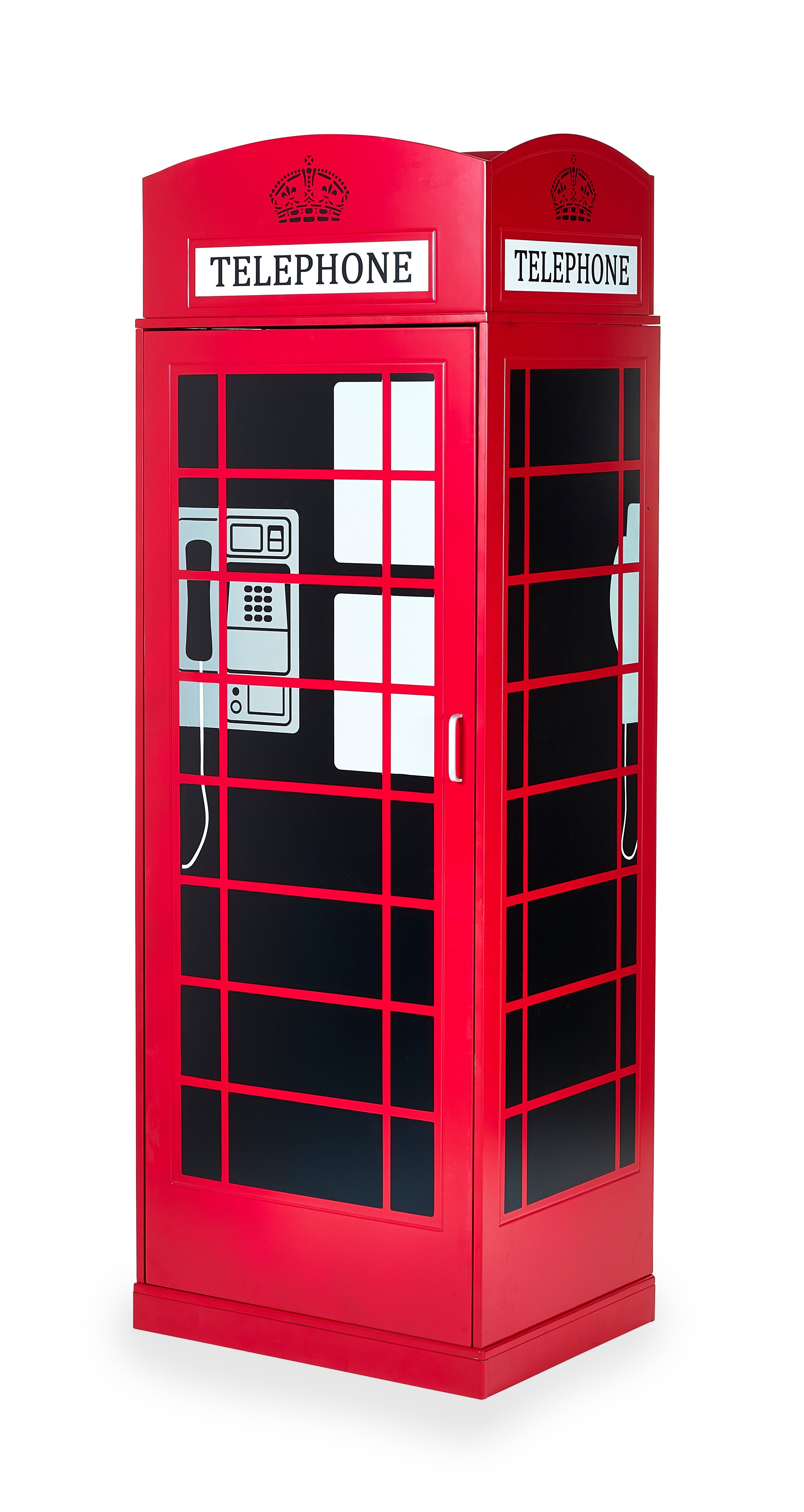 London Range Red Box Wardrobe