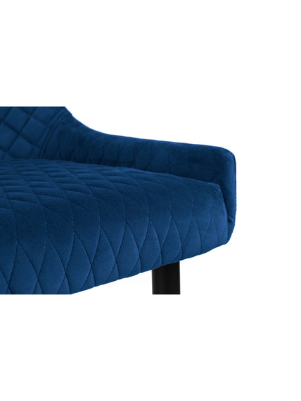 Lumin High Back Bench Blue/Black