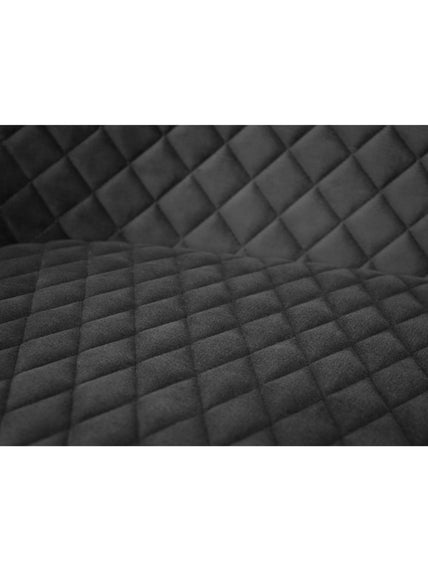 Lumin High Back Bench Grey/Black