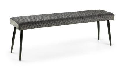 Lumin Low Bench Grey/Black