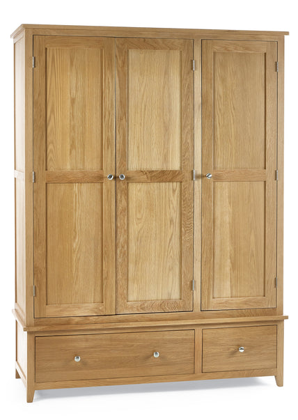 Maeve 3 Door Wardrobe Oak