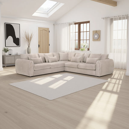 Mirabel Sofa Mocha Large Corner