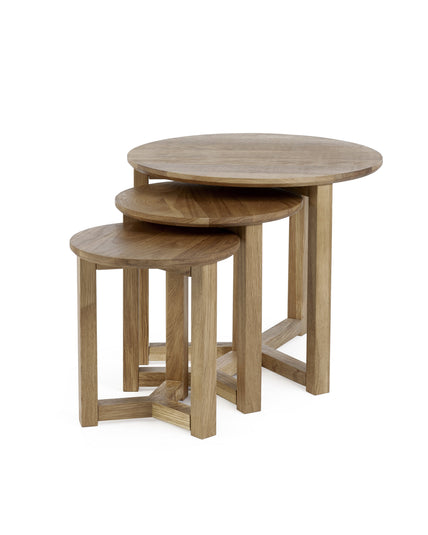 Nami Nest Of 3 Tables Oak