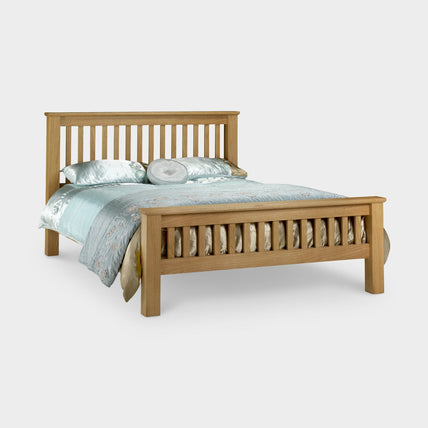 Abbot Bed Frame Superking Light Oak