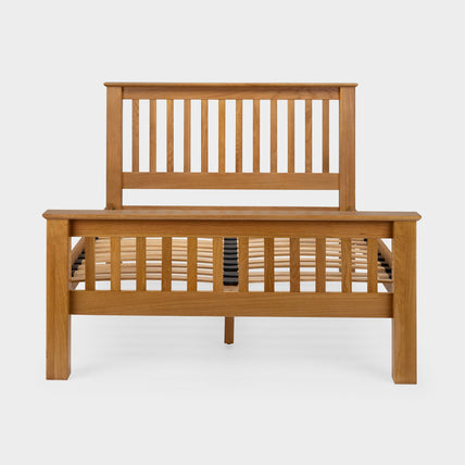 Abbot Bed Frame Superking Light Oak