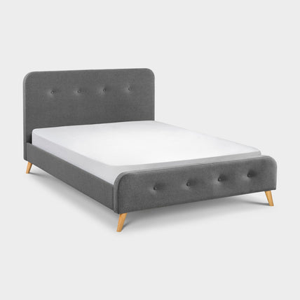 Anya Bed Frame Kingsize Grey