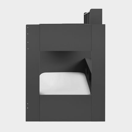 Cane Staircase Bunk Bed Anthracite