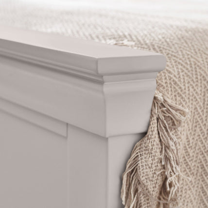 Clove Bed Frame Double Light Grey