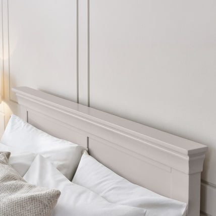 Clove Bed Frame Kingsize Light Grey