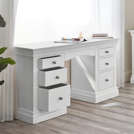 Clove Dressing Table Surf White